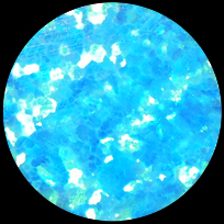 Opalaugen Light blue gepunktet