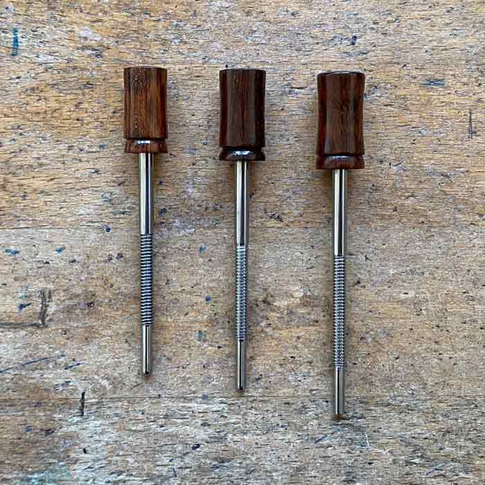 Buttons Baroque Model G1, Snakewood