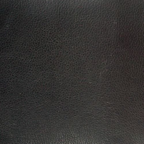 Goat leather, black, glossy