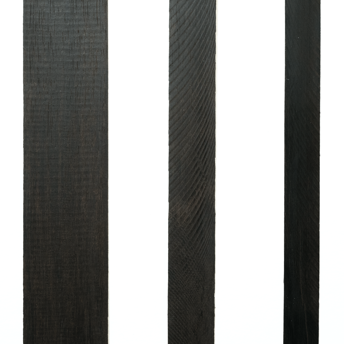 Ebony stripes for bow tips and pearl slides