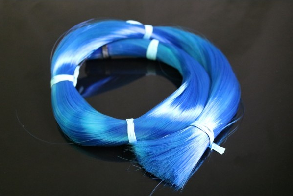 Coruss synthetic vegan bow hair blue