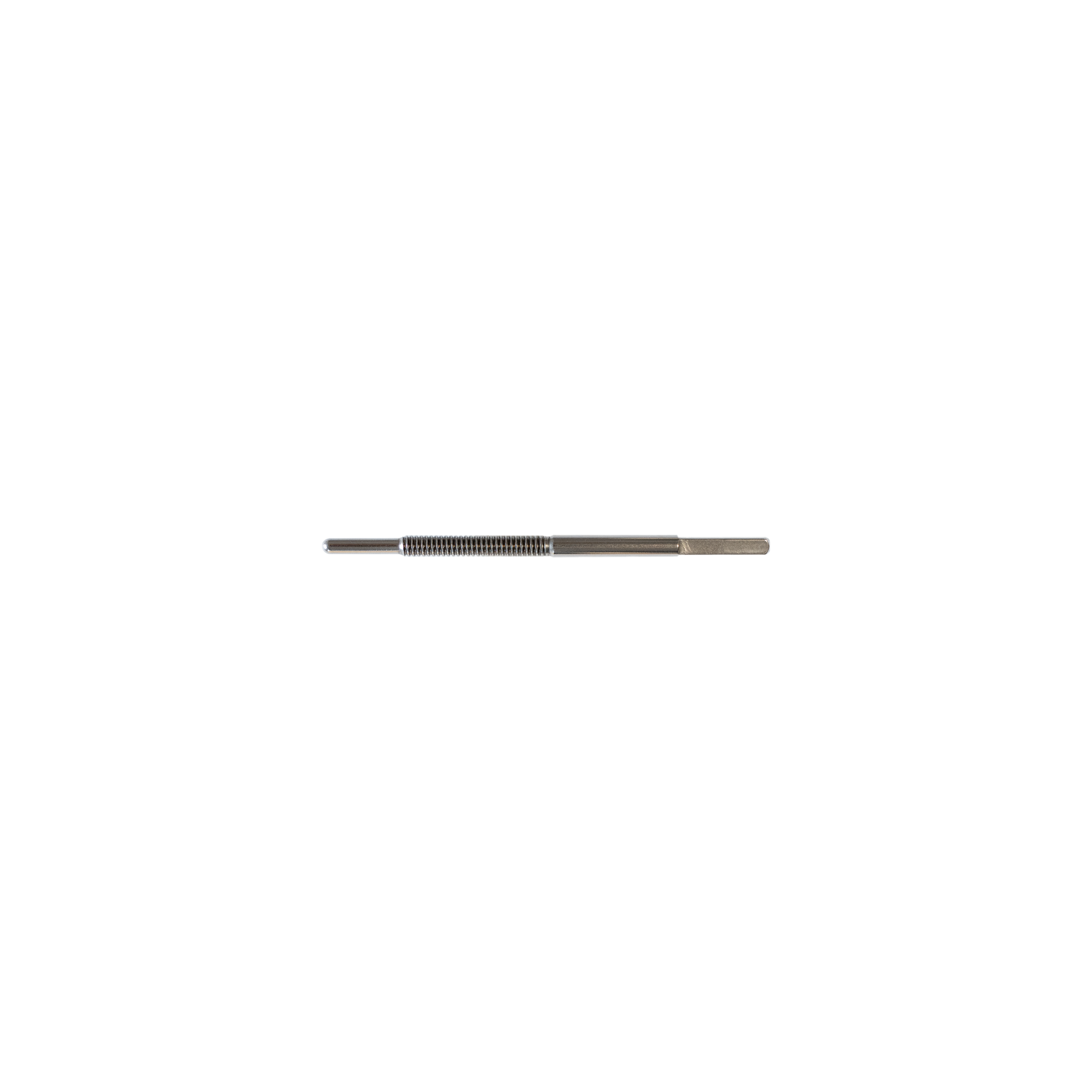 Inch thread 3 mm, Screw, Stainless steel